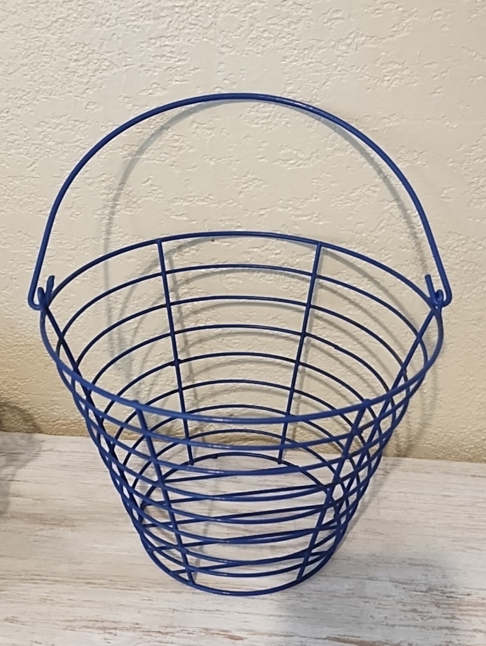 Blue Wire  Basket — Home Accents - Picture 2 of 7